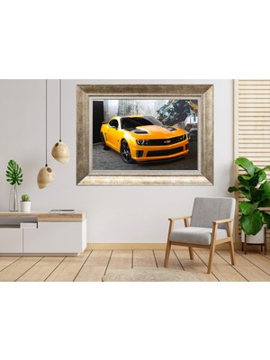 Giyense Gümüş Çerçeveli Dekoratif Tablo NUM1130