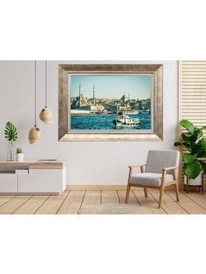 Giyense Gümüş Çerçeveli Dekoratif Tablo NUM1190