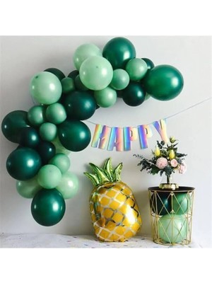Feyza Design 30 Balon Yeşil Mint Karışık Balon Set 2025