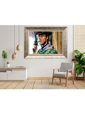 Giyense Gümüş Çerçeveli Dekoratif Tablo NUM2360