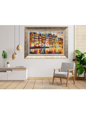 Giyense Gümüş Çerçeveli Dekoratif Tablo NUM822