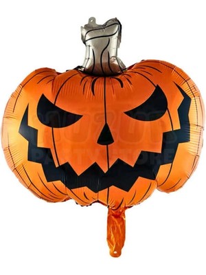 Feyza Design Turuncu Folyo Balon 62X75 cm Halloween Partisi Dekoru