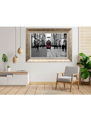 Giyense Gümüş Çerçeveli Dekoratif Tablo NUM2477