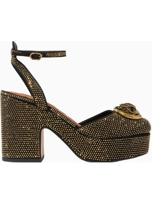 Kurt Geiger Chelsea 105 Platform Lüks Tasarım Kadın Topuklu Sandalet