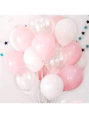 Feyza Design Anneler Günü Pembe Balon Setleri - 30 Adet