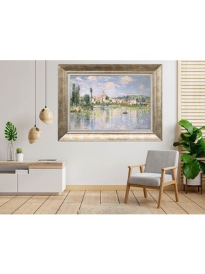 Giyense Gümüş Çerçeveli Dekoratif Tablo NUM2597