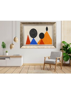 Giyense Gümüş Çerçeveli Dekoratif Tablo NUM2289
