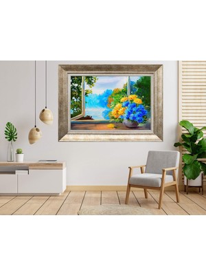 Giyense Gümüş Çerçeveli Dekoratif Tablo NUM925