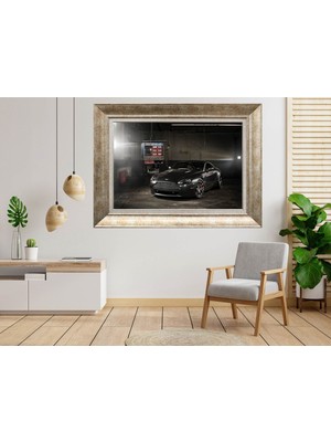 Giyense Gümüş Çerçeveli Dekoratif Tablo NUM2219