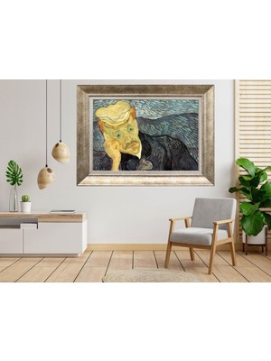 Giyense Gümüş Çerçeveli Dekoratif Tablo NUM2611