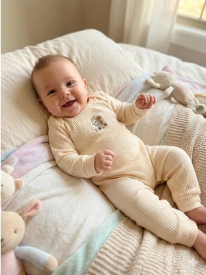 tinytrends %100 Pamuk Kız 3-6-9 Ay Yenidoğan Hediyelik Bebek Tulum