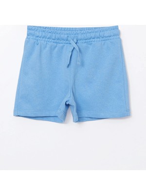 Lc Waikiki Yeni Sezon Beli Lastikli Kız Çocuk Şort