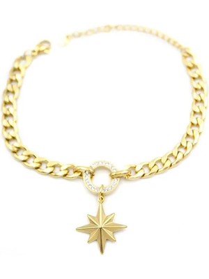 Kuzey Yıldızı Bileklik - Altın
