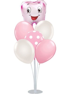 Feyza Design Diş Buğdayı Partisi Balon Standı - Eğlence Malzemesi