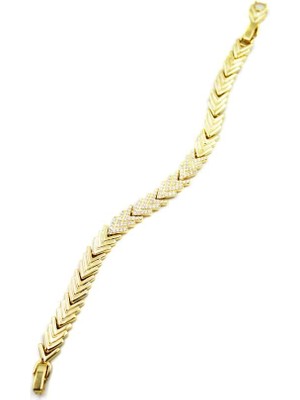 Xuping Vip Bileklik - 14K Altın