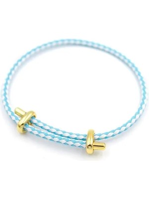 Hasır Bileklik - Mavi