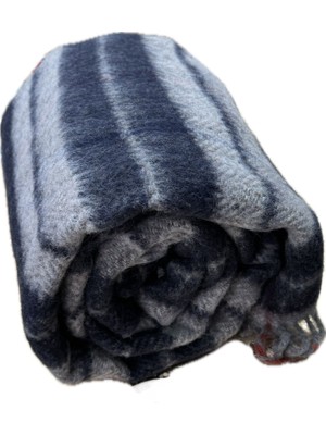 Özyün Merinos Kuzu Yünü Tek Kişilik Battaniye %100 Doğal Yün