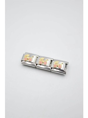 3'lü Charm - Gümüş