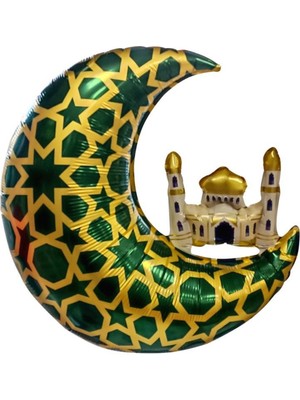 Feyza Design Büyük Boy Çok Renkli Ramazan Balonu - Folyo Balon