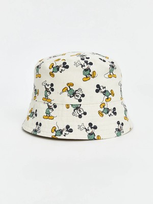Lc Waikiki Yeni Sezon Mickey Mouse Baskılı Erkek Bebek Bucket Şapka