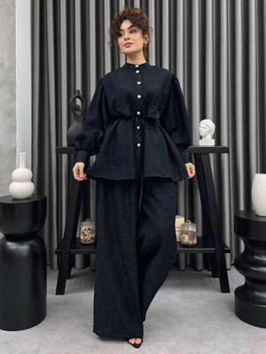 Cardella Alessa Ikili Dantel Takım Tesettür Uyumlu Şık Bayramlık Takım