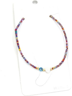 Afgan Boncuk Halhal - Çok Renkli