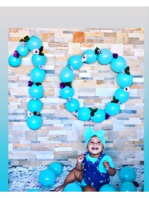 Feyza Design Mavi Balon Setleri - 30 Adet, Şişirilebilir, Parti Malzemeleri