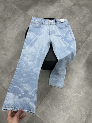Difransel Jeans Erkek Desenli Baggy Jean