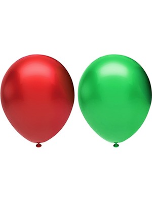 Feyza Design Yeşil Düz Balon Seti - 30 Adet Parti Malzemeleri