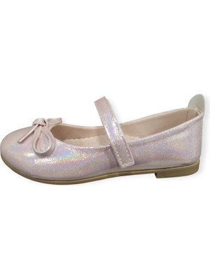 Minican HY-P-4032 Fiyonk Detaylı Kız Çocuk Babet