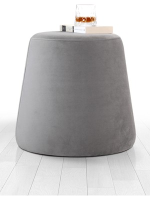 Lorence Home Broch Puf Gri