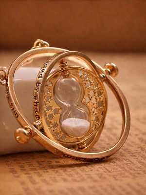 Rüya Kıyısı Harry Potter Hermione Time Turner Dönen Kolye Sevgiliye Arkadaşa Koleksyonluk Hediye