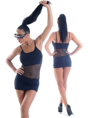 Epilons Terry Pau TP1961318 Önü File Mini Elbise