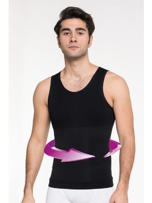Feyza Design Sıkılaştırıcı Erkek Atlet Korse ile Karın ve Sırt Desteği