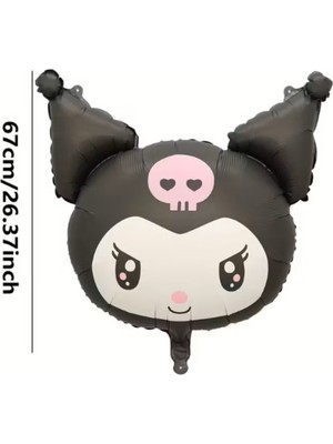 Feyza Design Siyah Folyo Balon - Doğum Günü ve Parti Süsleri