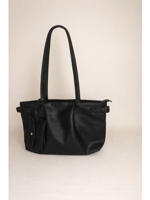 Egem Atelier Deri Saplı Omuz Çantası