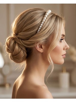 Silver Rüyalar Inci Taç