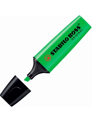 Stabilo Fosforlu Kalem Boss Yeşil 10 Lu