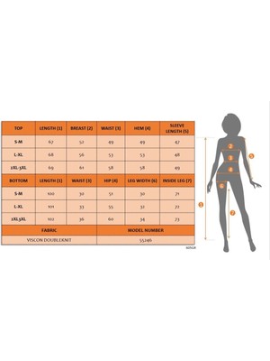 Pusula Sepeti Kadın Uzun Kollu Kapşonlu Bağcıklı Viskon Iki Iplik Bluz ve Pantolon Ikili Takım