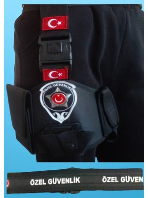 Aldatmaz Ustalık Eseri,Özel Güvenlik Bacak Kılıfı ve Ögg Yazılı Palaska Al,Sıvıle Satılmaz