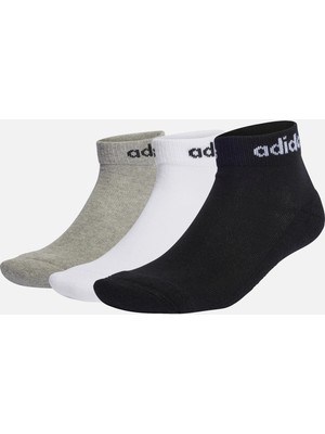 adidas Linear Ankle Cushioned (3 Pairs) FW23 Unisex Çorap