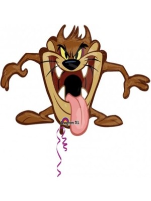 Feyza Design Kahverengi Tazmanya Canavarı Folyo Balon - Şişirilebilir