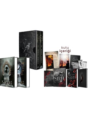 Ephesus Yayınları Saka ve Sanrı Ikili Kutu Ciltli ve Bıçak Sırtı 1 Hükümdar Hediyeli Kutu
