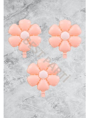 Feyza Design Pembe Folyo Balon Seti 3'lü Makaron Balonlar