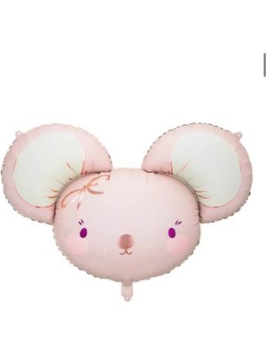 Feyza Design Pembe Folyo Balon - Şişirilebilir Parti Malzemesi