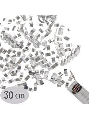 Esranın Dünyası Gümüş Renk Konfeti 30 cm (4887) RSGO34-ESRDNS
