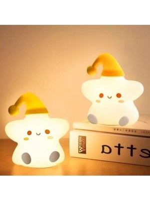 Esranın Dünyası Yumuşak Dokunmatik Çocuk Gece Lambası - Rgb Renk Modu, USB Şarjlı