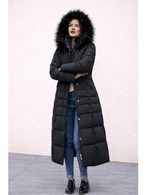 Barbora Günlük Kışlık Tam Boy Kadın Şişme Mont