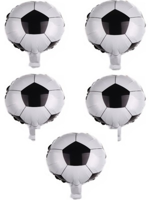 Feyza Design Beyaz Folyo Balon 45 cm 5 Adet - Parti ve Etkinlik Malzemeleri