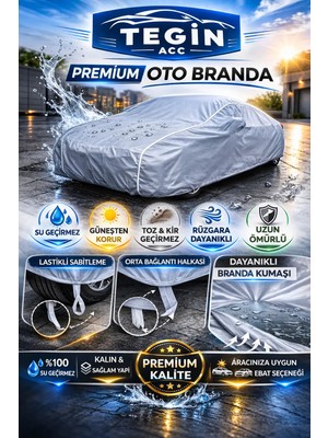 Tegin ACC Hummer H2 4WD (2002-2009) Uyumlu Premium Araba Brandası Jp3